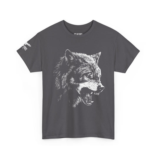 Angry Wolf Graphic T-Shirt