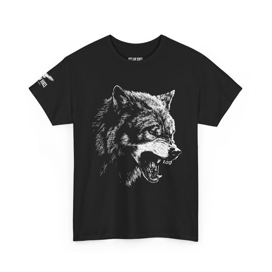 Angry Wolf Graphic T-Shirt